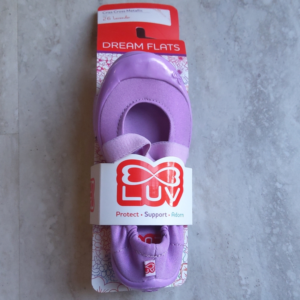 Luv Footwear Toddler Girls' Dream Flats